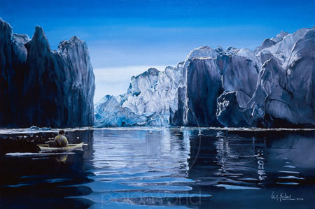Kayak and Narwhal by Sir Wally Herbert