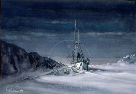 Fram in Winter Fine Art Print