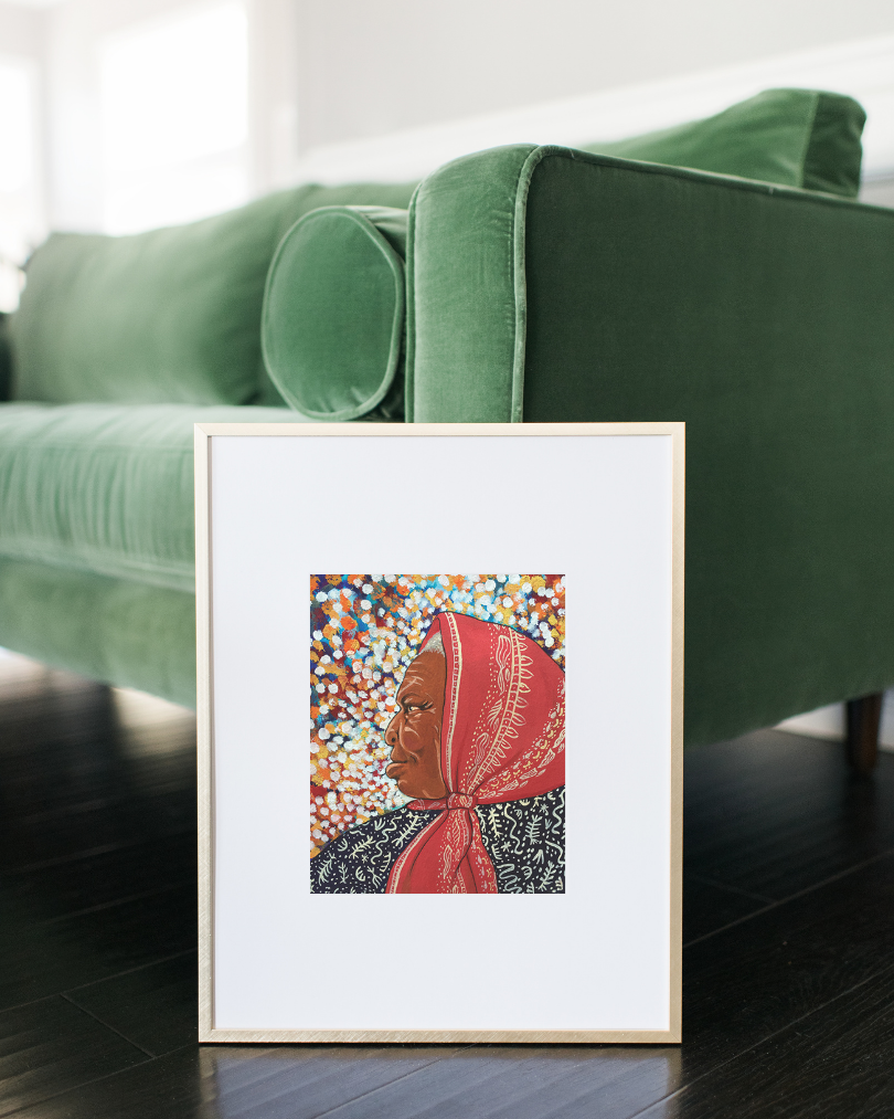 Emily Kame Kngwarreye Fine Art Print