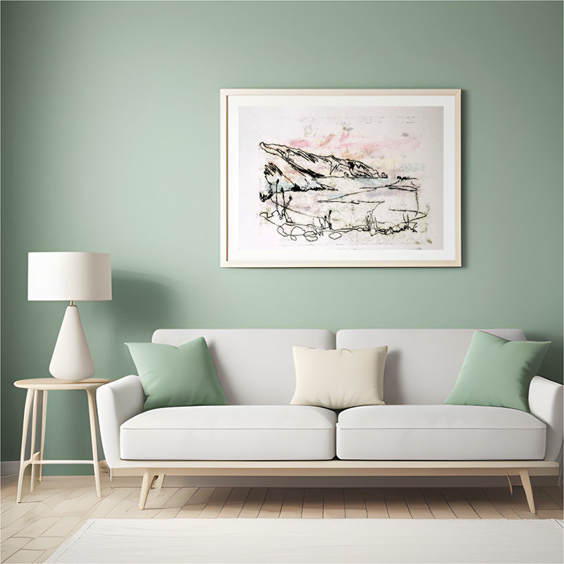 Feel Into Stillness Fine Art Print