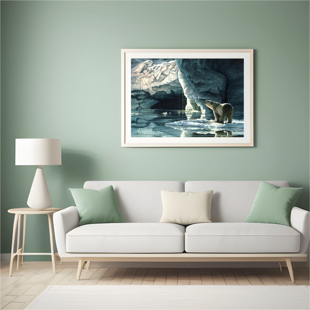 Ice Bear Fine Art Print