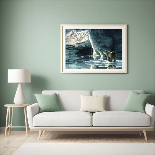 Ice Bear Fine Art Print