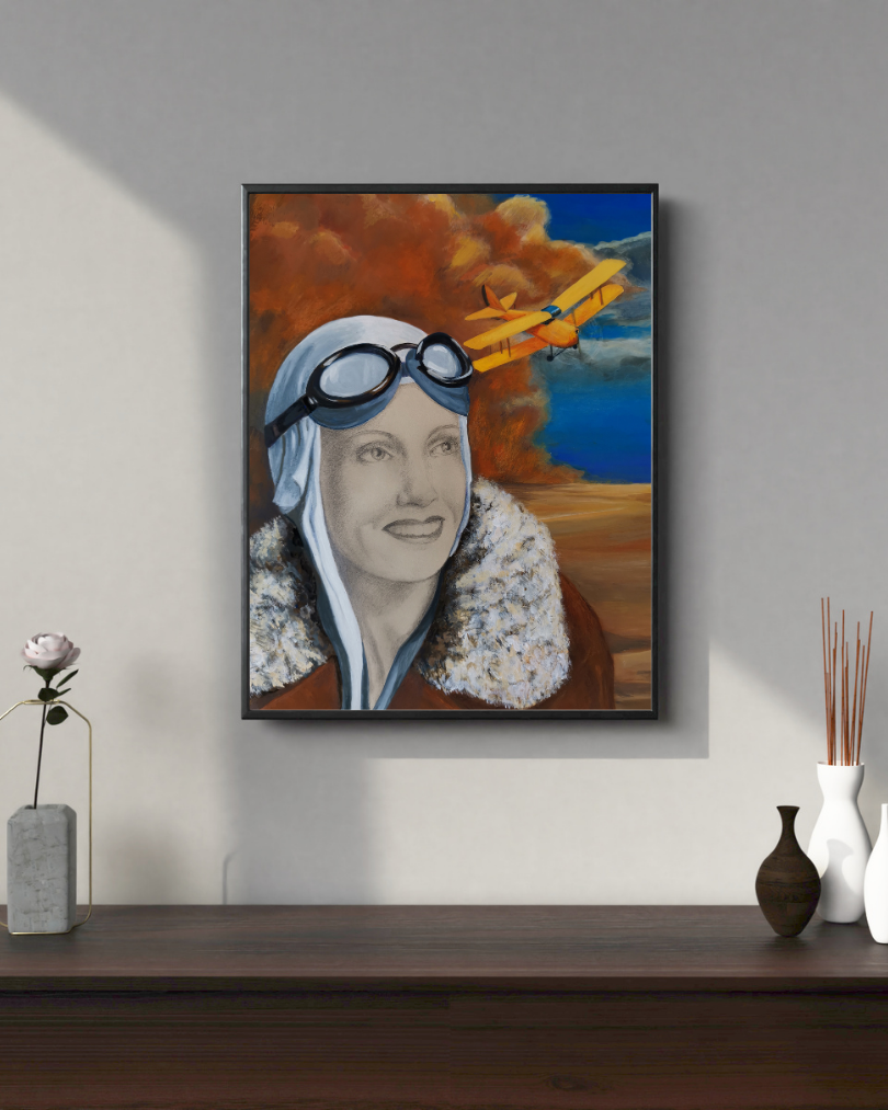 Jean Batten Fine Art Print