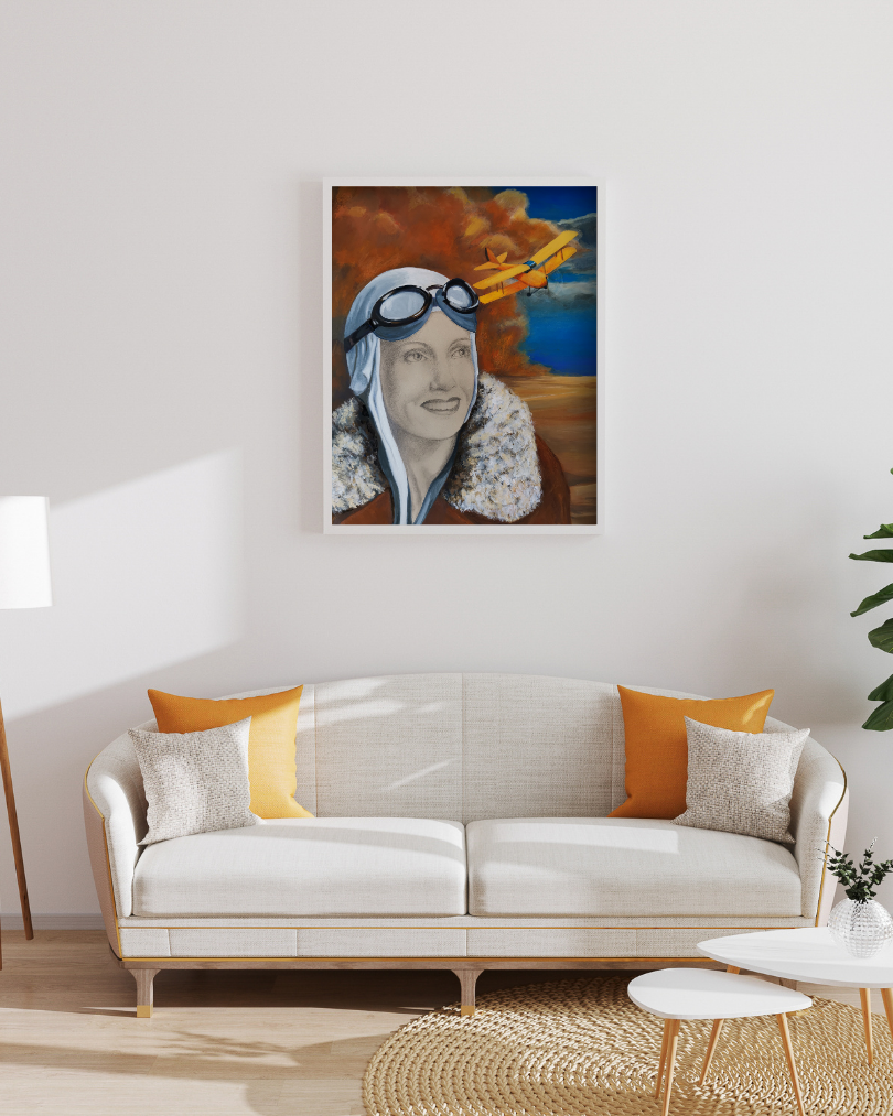 Jean Batten Fine Art Print