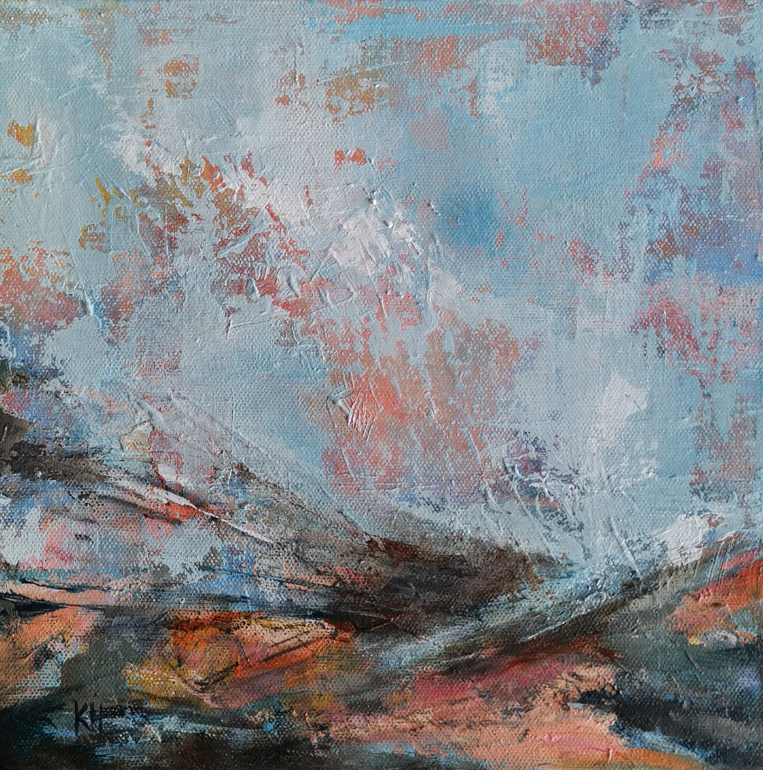 Journeying - Original Painting by Kari Herbert