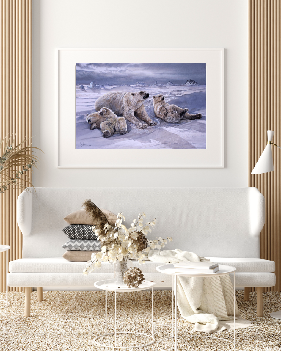 Mother Bear and Cubs