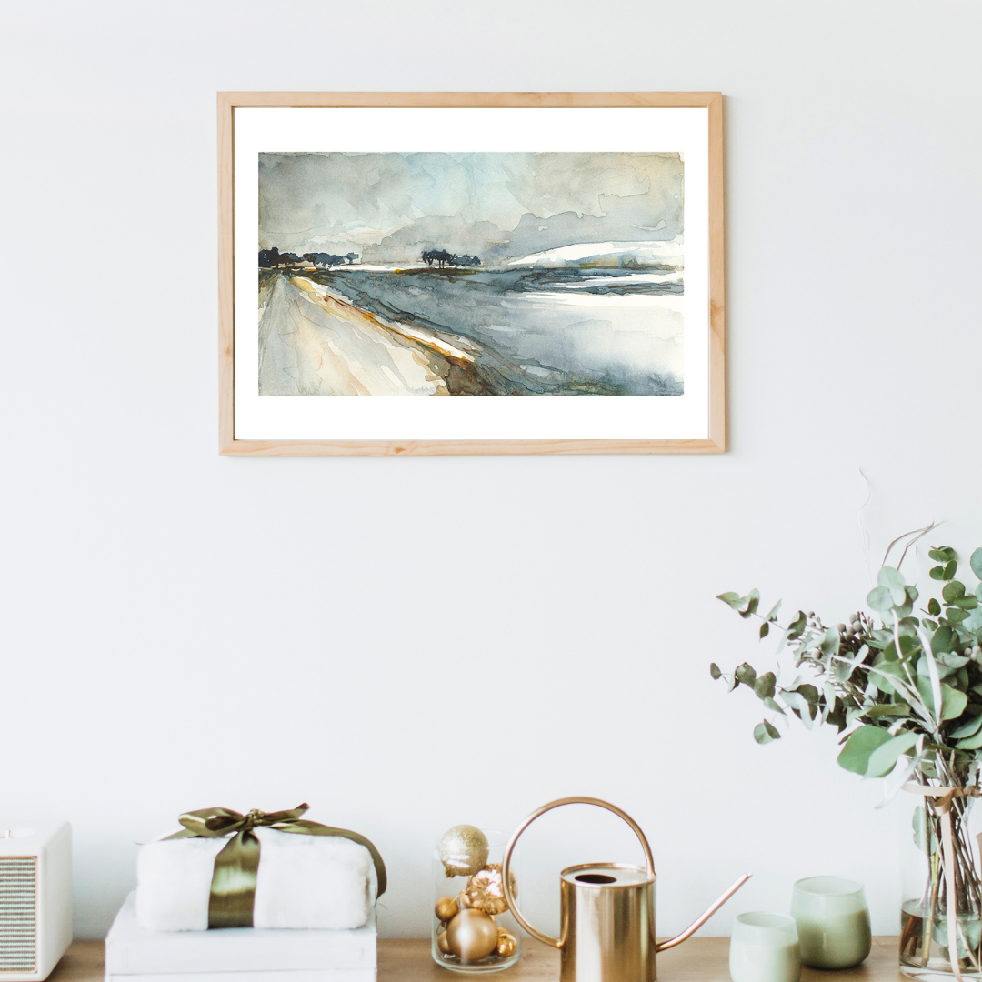 My Feeling for Snow by Kari Herbert Fine Art Print