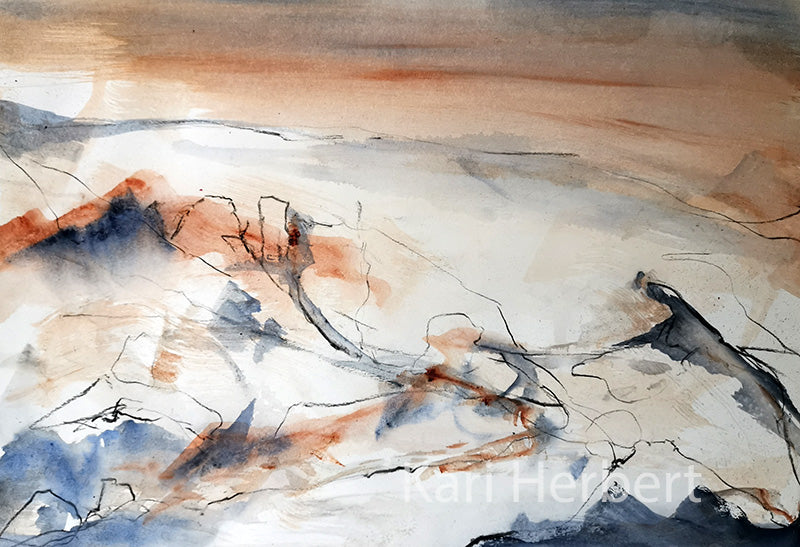 Summer Haze & Rocks, Botallack. Fine Art Print