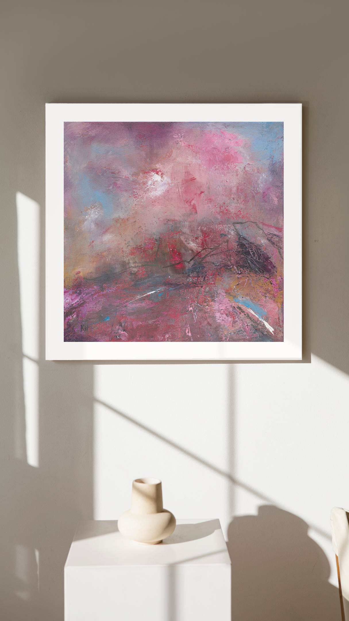 Sunset Tor by Kari Herbert Fine Art Print