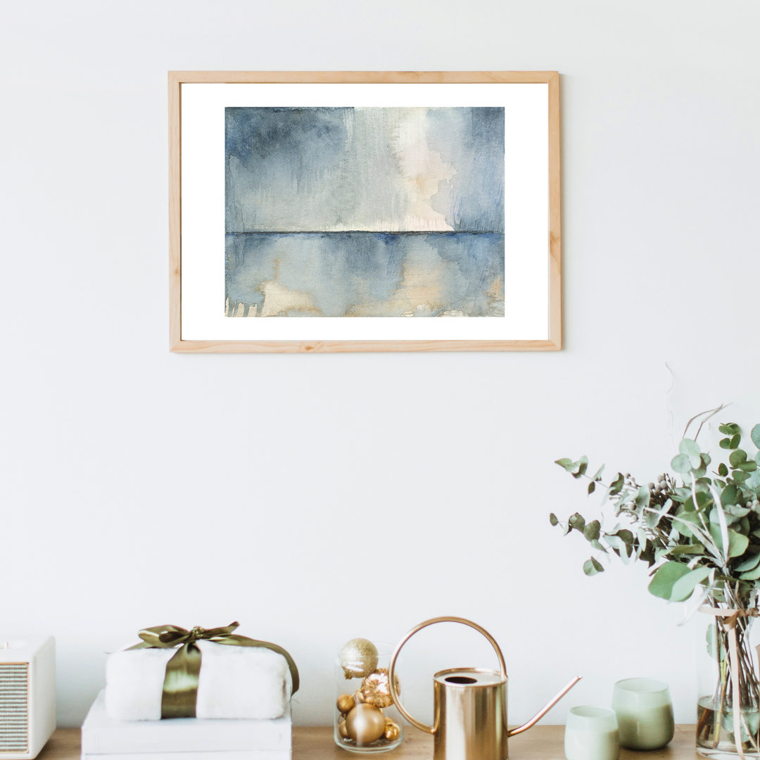 The Rain Comes In - Original Painting by Kari Herbert
