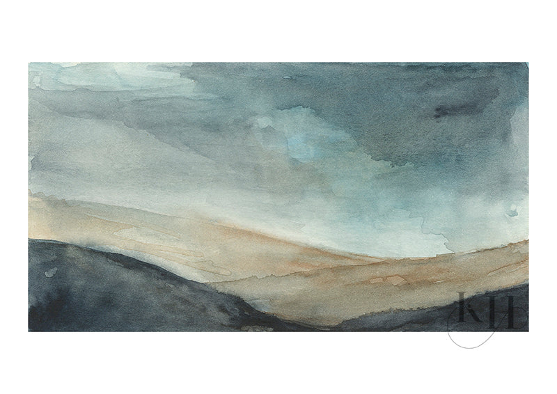 Twilight Original Watercolour Painting by Kari Herbert