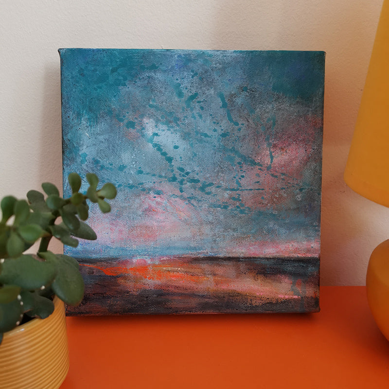 After the Rain Original Painting by Kari Herbert