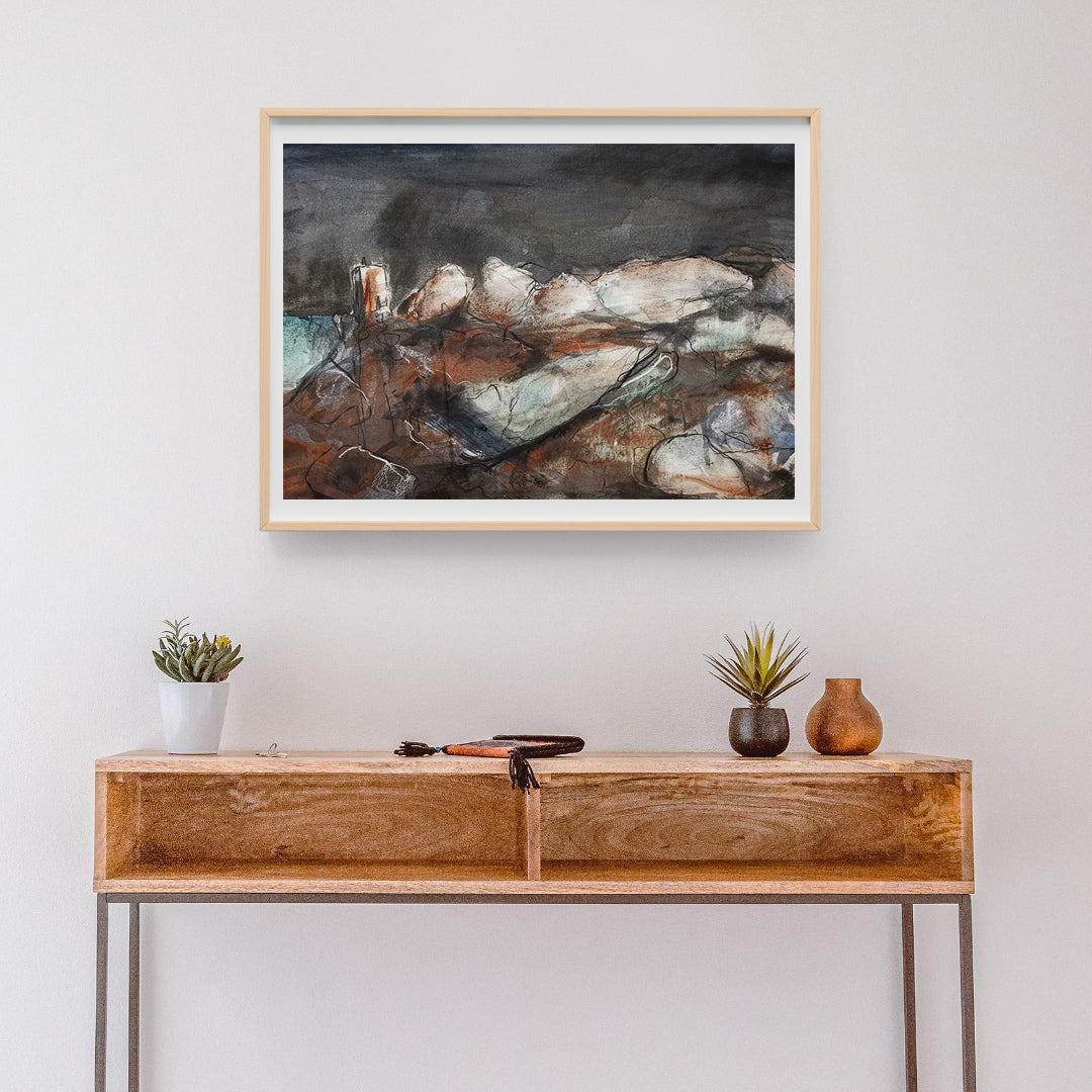 Engine House Fine Art Print