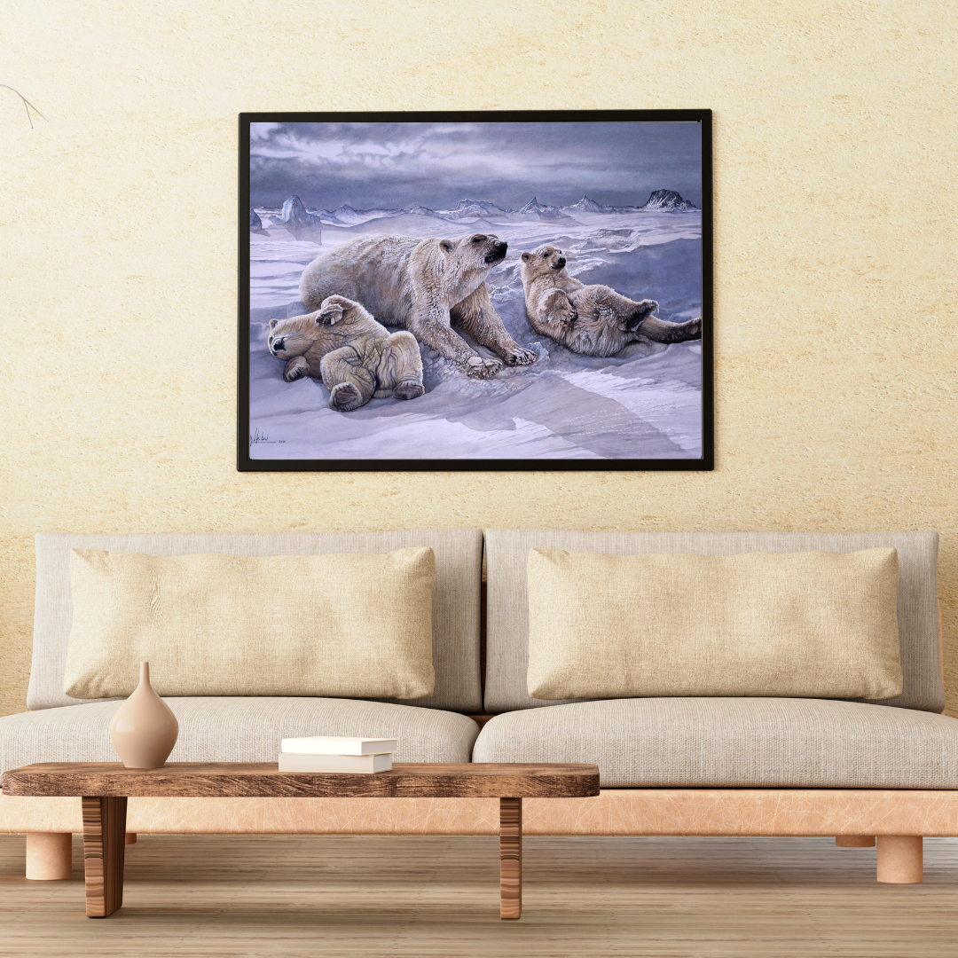 Mother Bear and Cubs