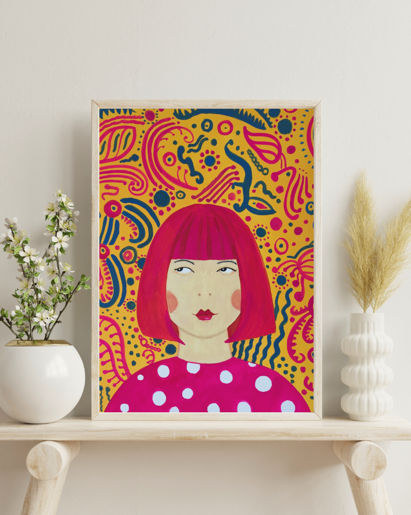 Yayoi Kusama Fine Art Print