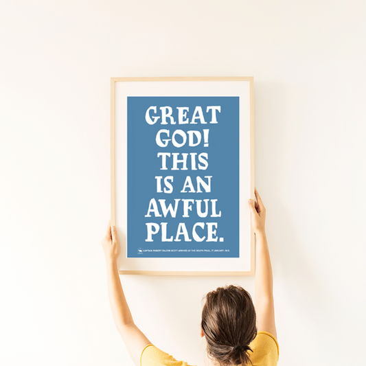 'Great God' Limited Edition Silkscreen Print by Andy Smith