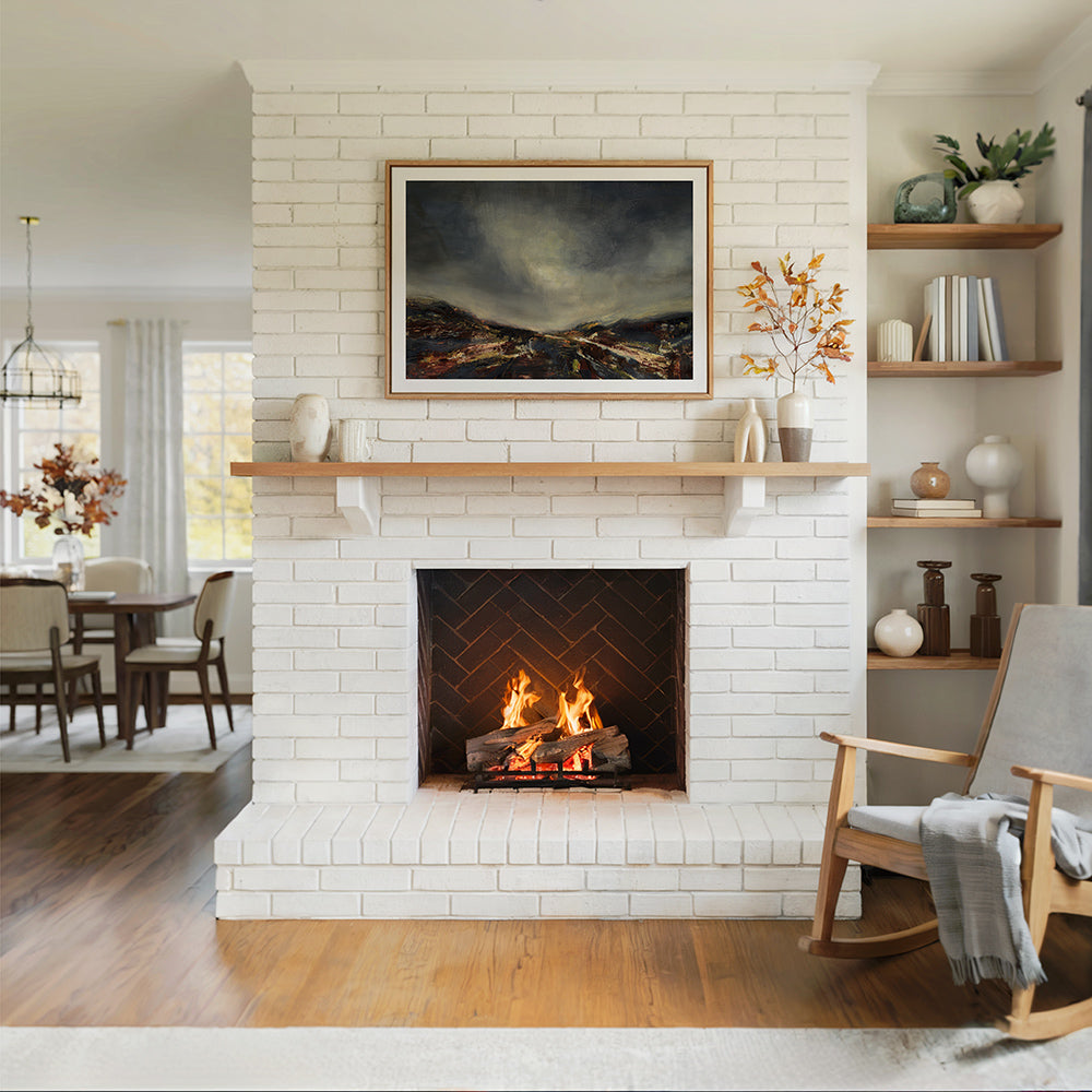 Listen, the Land is Calling. Original Painting by Kari Herbert