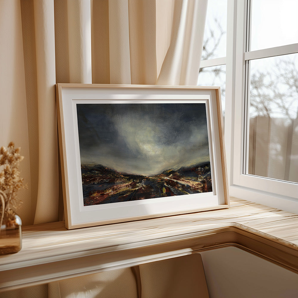 Listen, the Land is Calling. Original Painting by Kari Herbert